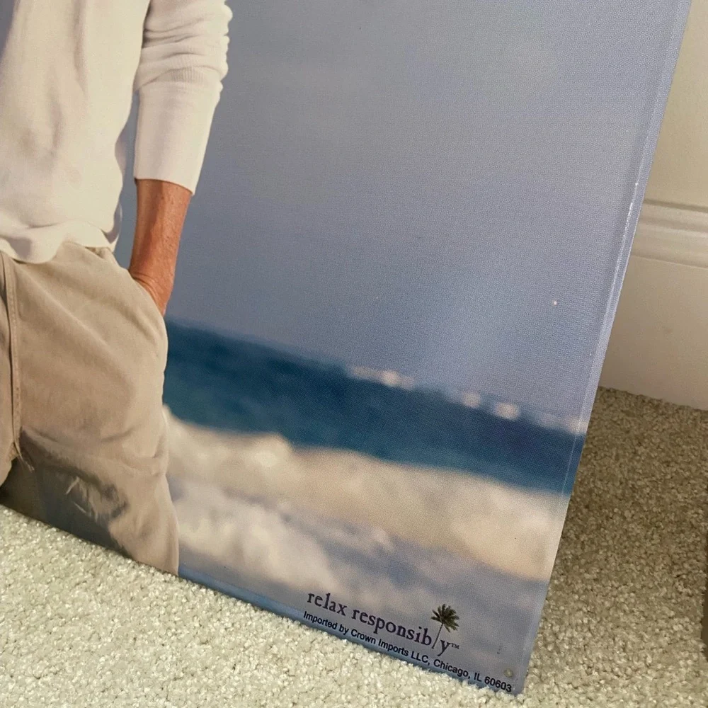 Kenny Chesney Corona Extra Kenny Chesney 2009 Tour metal sign  - Beach Graphic